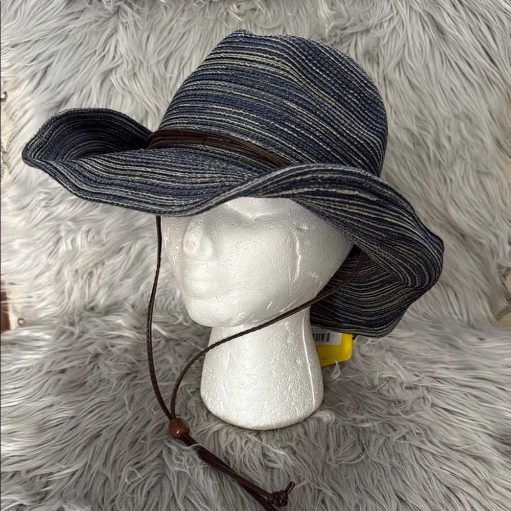 Sun Day Sunset Hat Denim UPF50+ Medium NWT - Picture 5 of 16